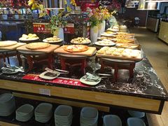 自助取餐区-釜御山海鲜烤肉火锅自助(新城市中心店)