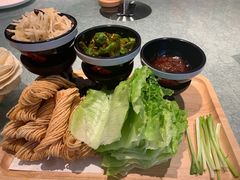烙馍卷馓子-谷雨春红烧鲤鱼(经三路店)