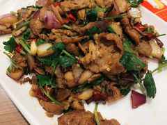 葱爆羊肉-东北人粗粮饺子坊(南山店)