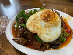 -歹歹的加个面过油肉拌面