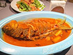 煎烧黄河鲤鱼-阿五黄河大鲤鱼(河南长垣店)