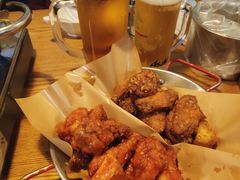 炸鸡翅一半一半-富乐满韩国正宗炸鸡韩国料理(虹泉路店)