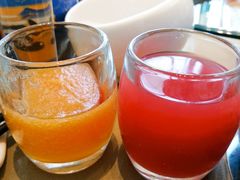 鲜榨木瓜汁-享月汤皇·海鲜小火锅·聚会(曲江创意谷店)