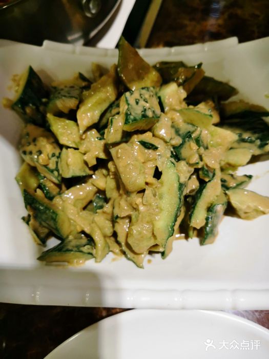 三汁焖锅(蓝月湾店)-麻酱黄瓜-菜-麻酱黄瓜图片-天津美食-大众点评网