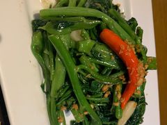 秘制虾酱炒空心菜-帕蓝·暹罗料理(曲阳店)