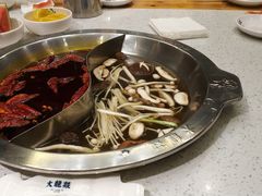 菌汤鸳鸯锅-大龙燚火锅