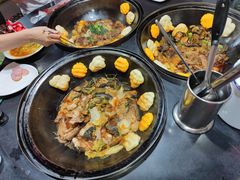 贴饼子-缘福乡村铁锅炖民宿(八达岭店)