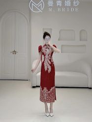 点击看大图 -曼青婚纱礼服馆