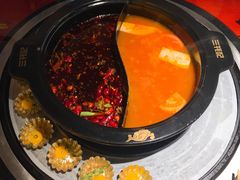 番茄鸳鸯锅-蜀滋香鲜鱼火锅(黄金路店)