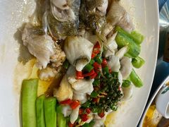 青花椒蒸笋壳鱼-猪肉婆私房菜(容桂总店)