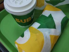 黑胡椒厚切牛肉三明治-SUBWAY赛百味(浦东机场店)