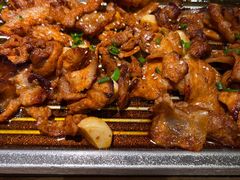 炉火烤五花肉-吕氏疙瘩汤·海鲜新鲁菜(凯德mall新都心店)