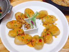 泰汁鱼香茄饼-鸡毛店·川菜(双楠店)