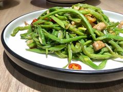 干炒扁豆丝-味莊·青岛菜(云霄路店)