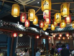 -东来菜馆•手抓海鲜家常菜•海鲜锅贴(鸽子窝店)