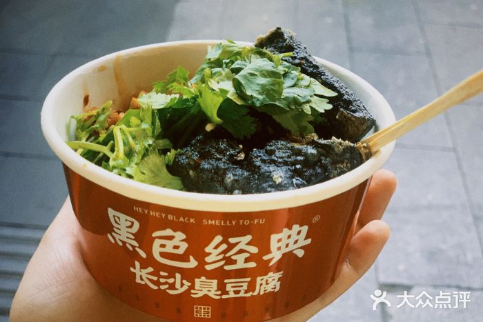 黑色经典臭豆腐·湖南特产(步行街店)图片