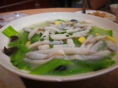 涼瓜皮浸沙蟲-轩记海鲜餐厅·四十五年老字号·经典粤菜(西区彩虹店)