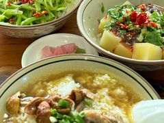 姬松茸鸡汤泡饭-玉滋補