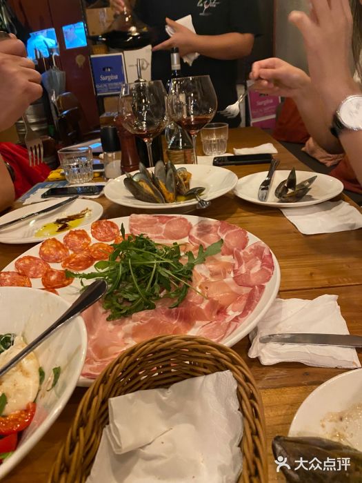 La Vite意大利餐厅酒馆(乌鲁木齐店)意大利传统混合冷肉拼盘图片
