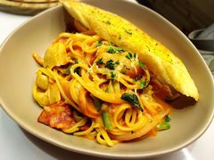 什锦香肠番茄罗勒扁面-打趸BTC·Breaktime cafe(北京路店)