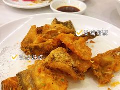 椒盐花斑骨-祈胜邨•顺德鱼生•顺德菜(容桂店)