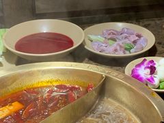 鲜鸭血-蜀国大将老火锅(江北店)