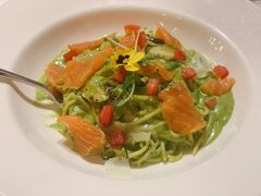 烟熏三文鱼长面-老别墅西餐厅.酒馆(西堤店)