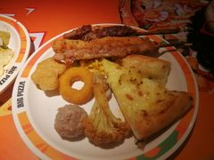 罗汉鸡肉串-比格比萨自助(南京万达茂店)