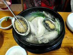 鲍鱼参鸡汤-梨花参鸡汤