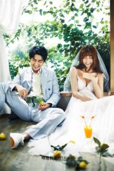 俏皮可爱-巴黎婚纱摄影工作室