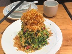 巧拌豆苗-四季民福烤鸭店(前门廊房二条店)