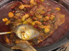 -探鱼·鲜青椒爽麻烤鱼(苏宁广场店)