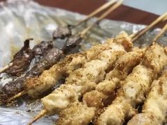 -老红桥炸灌肠牛肚锅烧烤(定福庄店)