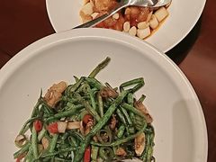 砂锅蒜子长豆角-中国坊中餐厅(石家庄希尔顿酒店)