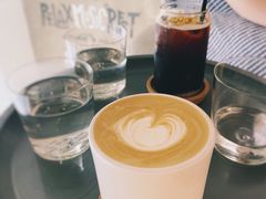 拿铁-red donkey coffee
