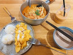 椰浆芒果糯米饭-About Bistro關於·泰式家庭料理