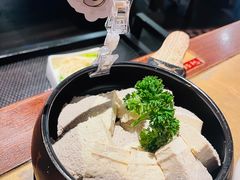 冻豆腐-左庭右院鲜牛肉火锅(新梅广场店)