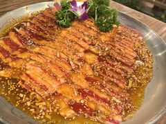 -明洞阿姨·韩式酱蟹烤肉·创意料理(三元桥店)