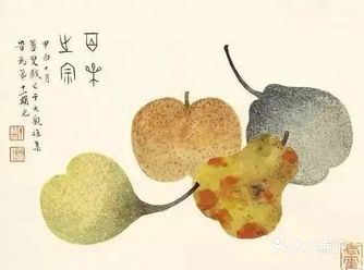 他靠画蔬果叱咤民国画坛～太像是真的啦️