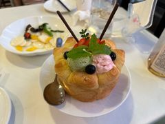 面包冰激凌水果沙拉-大鸭梨烤鸭(房山店)