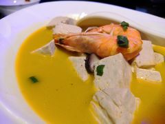 八小时鸡汤炖自制豆腐-清真·卡德尔大叔新疆主题餐厅(龙汇路店)