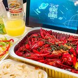 爱上大连的理由❗这盆冰醉小龙虾算一个叭…