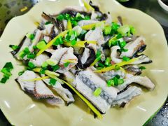 白灼鳝片-山坑河鲜(昆仲楼店)