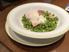 香煮甜青豆配温泉蛋-萨莉亚意式餐厅(正大乐城店)