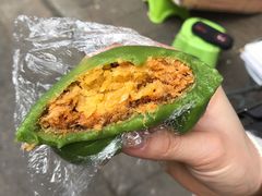 蛋黄肉松青团-许阿姨糕团店(南京总店)