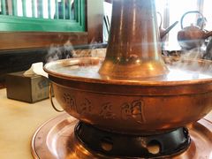 泉水清汤锅-京门老爆三·铜锅涮肉 爆肚(望京店)