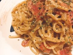 奶油蘑菇培根意面-维卡食舍(户部山店)