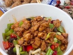 宫保鸡丁煮馍-赵西安三鲜煮馍馆(大车家巷店)