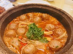 石锅牛肉丸-清真·三德隆饭庄(桥梓口店)
