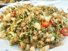 荞菜炒蚬肉-腰记饭店(龙源路店)